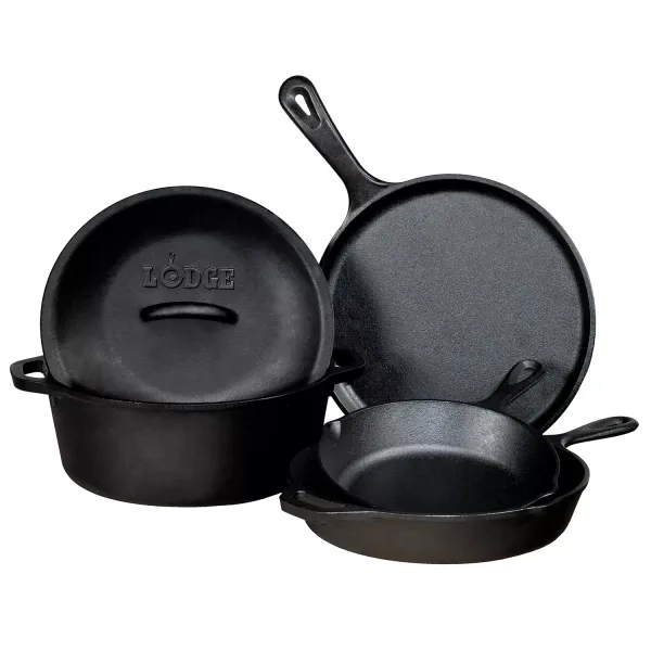 5 Piece Cast Iron Set