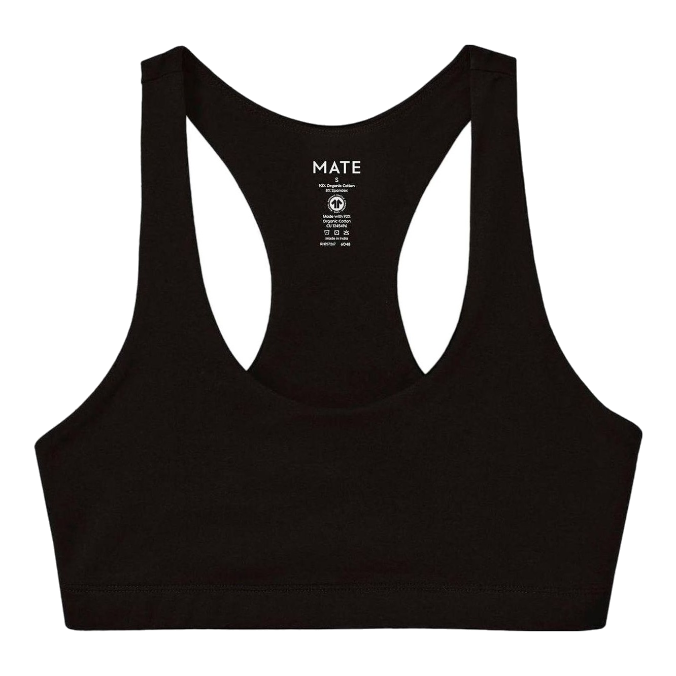 Organic Cotton Sports Bra