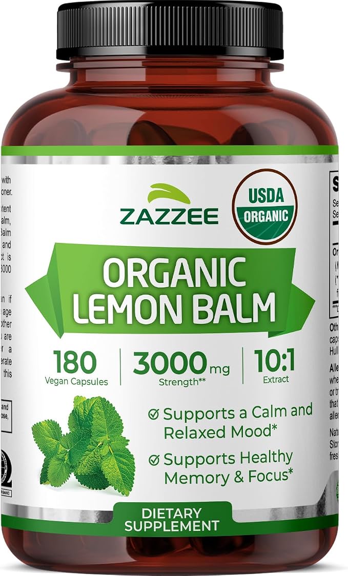 USDA Organic Lemon Balm 10:1 Extract